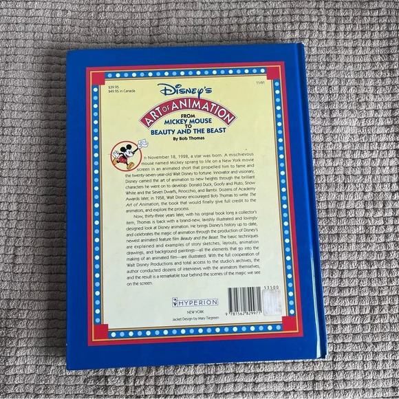 Disney’s Art of Animation From Mickey Mouse to Beauty & the Beast by Bob Thomas - Picture 4 of 11